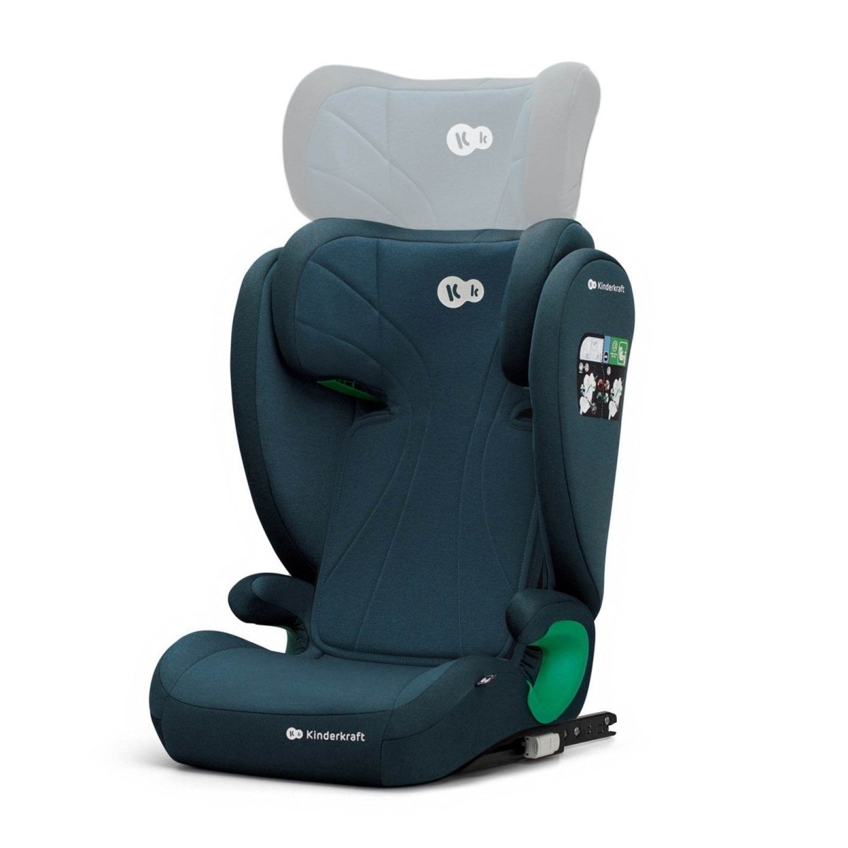 SCAUN AUTO KINDERKRAFT JUNIOR FIX2, I - SIZE 100 - 150 CM, HARBOR BLUE Atelieru' lui Mesterica | Jucarii, haine si incaltaminte pentru copii