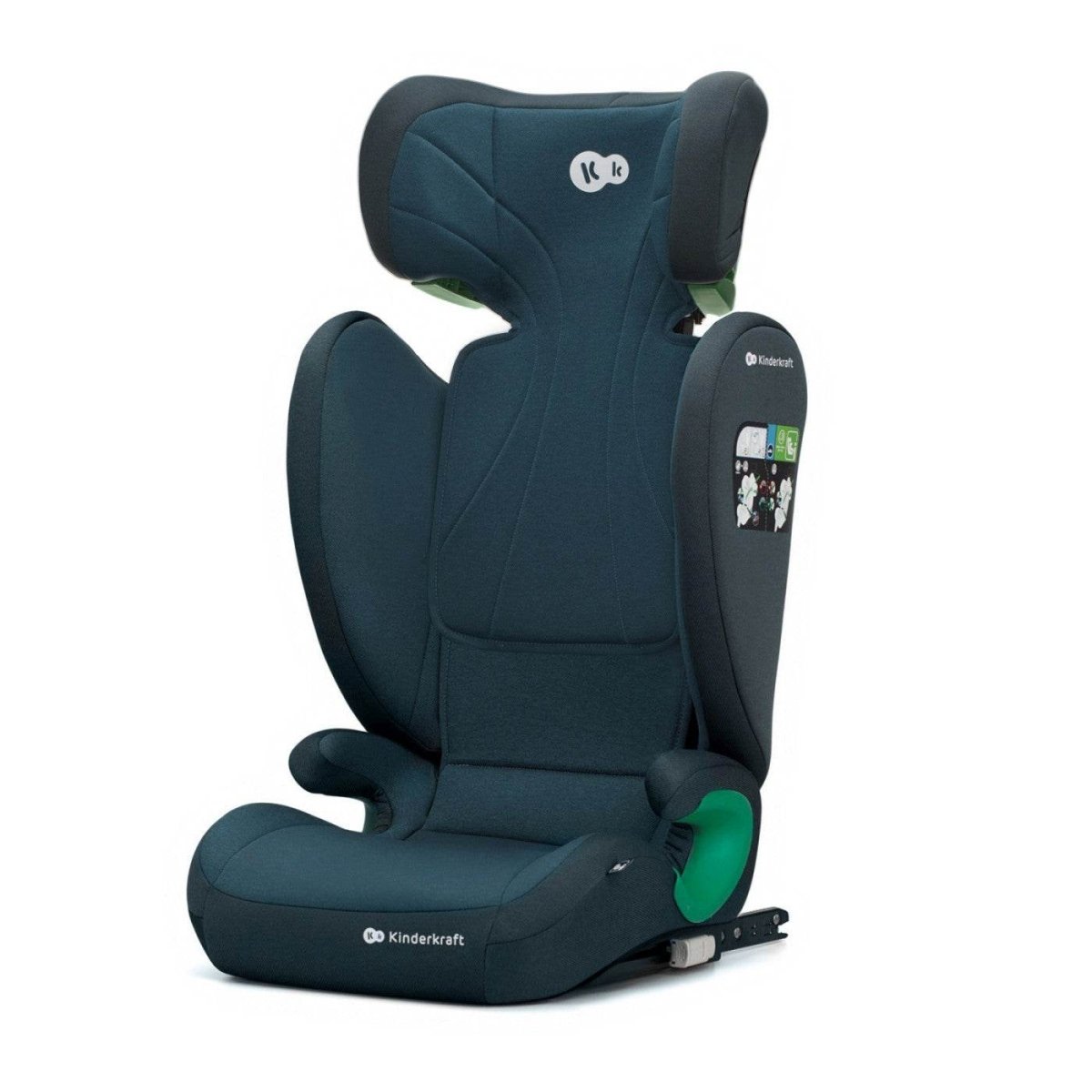 SCAUN AUTO KINDERKRAFT JUNIOR FIX2, I - SIZE 100 - 150 CM, HARBOR BLUE Atelieru' lui Mesterica | Jucarii, haine si incaltaminte pentru copii
