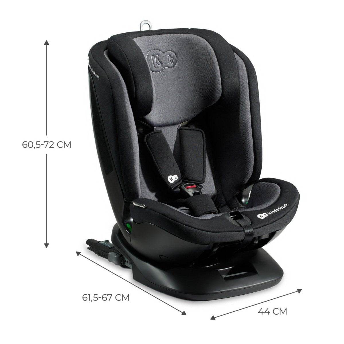 SCAUN AUTO KINDERKRAFT XPEDITION 2 I - SIZE 40 - 150 CM, BLACK Atelieru' lui Mesterica | Jucarii, haine si incaltaminte pentru copii