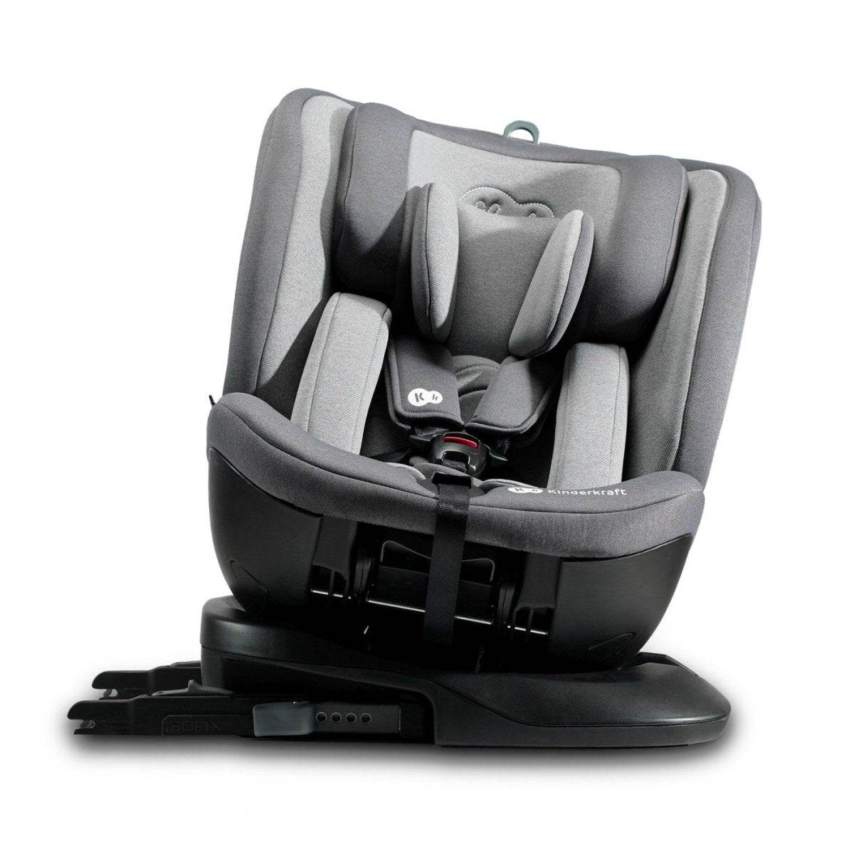 SCAUN AUTO KINDERKRAFT XPEDITION 2 I - SIZE 40 - 150 CM, GREY Atelieru' lui Mesterica | Jucarii, haine si incaltaminte pentru copii