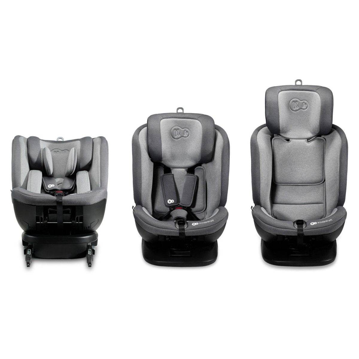 SCAUN AUTO KINDERKRAFT XPEDITION 2 I - SIZE 40 - 150 CM, GREY Atelieru' lui Mesterica | Jucarii, haine si incaltaminte pentru copii