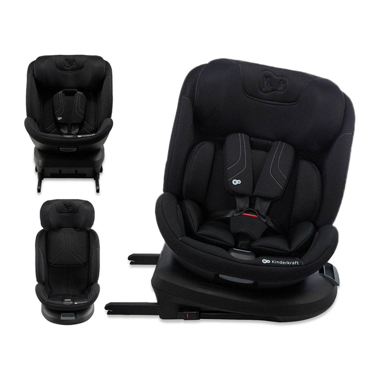 SCAUN AUTO KINDERKRAFT XPEDITION 3 I - SIZE 40 - 150 CM, BLACK Atelieru' lui Mesterica | Jucarii, haine si incaltaminte pentru copii