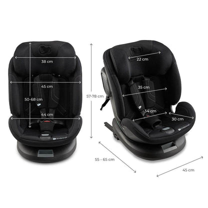 SCAUN AUTO KINDERKRAFT XPEDITION 3 I-SIZE 40-150 CM, BLACK - Atelieru' lui Mesterica