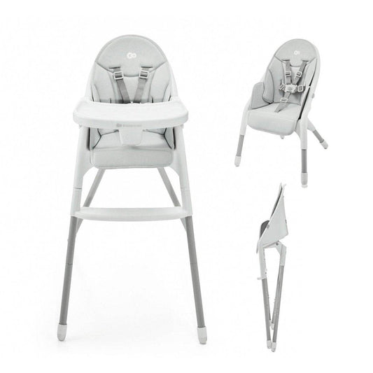 SCAUN DE MASA KINDERKRAFT DINNLY, GREY - Atelieru' lui Mesterica