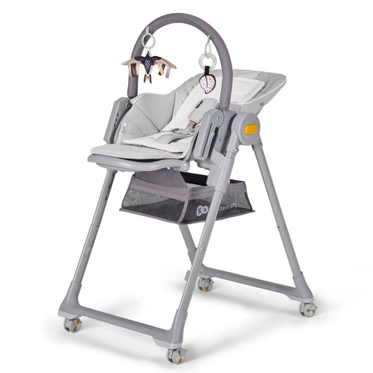 SCAUN DE MASA KINDERKRAFT LASTREE, 2 IN 1, TRANSFORMABIL, GREY Atelieru' lui Mesterica | Jucarii, haine si incaltaminte pentru copii
