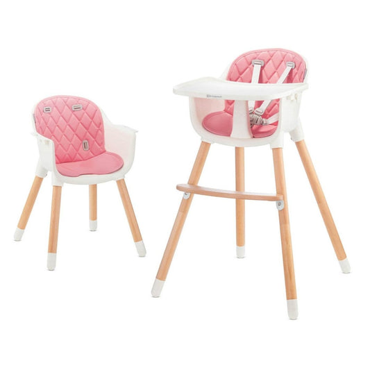 SCAUN DE MASA KINDERKRAFT SIENNA, 2 IN 1, PINK Atelieru' lui Mesterica | Jucarii, haine si incaltaminte pentru copii
