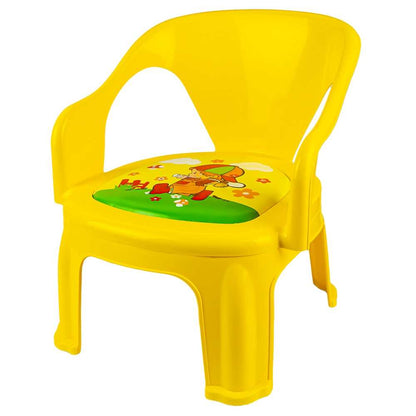 Scaunel din plastic, 38x32 cm Atelieru' lui Mesterica | Jucarii, haine si incaltaminte pentru copii