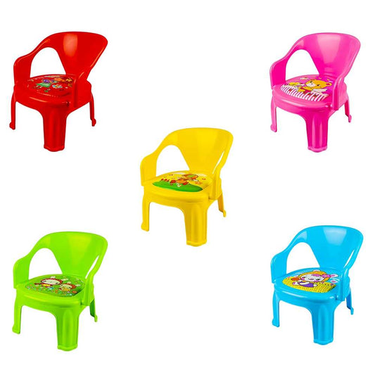 Scaunel din plastic, 38x32 cm Atelieru' lui Mesterica | Jucarii, haine si incaltaminte pentru copii