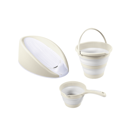 Set 3 in 1 cu suport anatomic pentru cadita - Bej Atelieru' lui Mesterica | Jucarii, haine si incaltaminte pentru copii