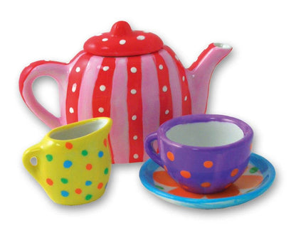 Set ceramica: Picteaza un set de ceai - Atelieru' lui Mesterica