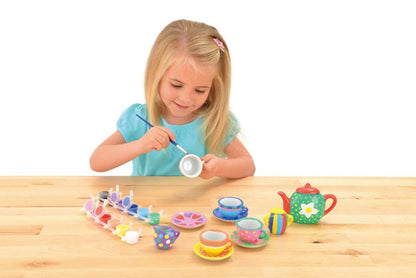 Set ceramica: Picteaza un set de ceai - Atelieru' lui Mesterica
