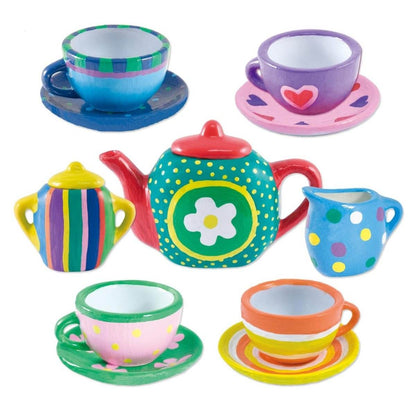 Set ceramica: Picteaza un set de ceai - Atelieru' lui Mesterica