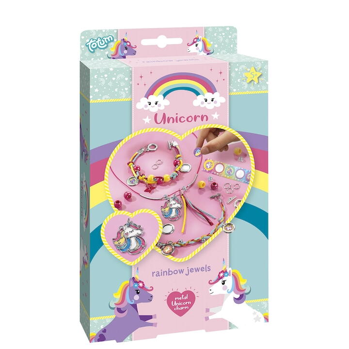 Set creativ - Bijuterii cu unicorni Atelieru' lui Mesterica | Jucarii, haine si incaltaminte pentru copii