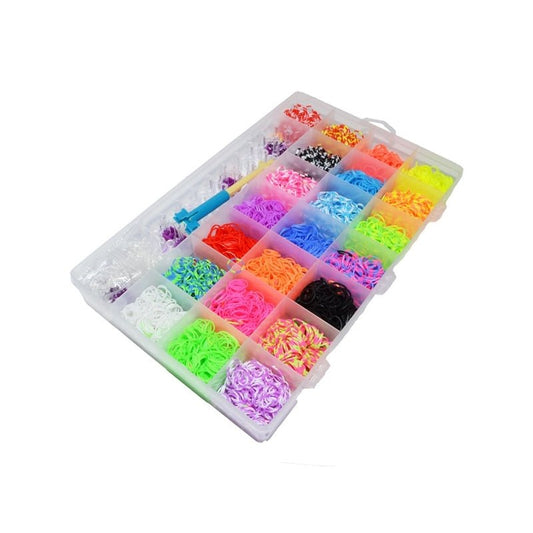 Set creativ elastice, 4200 piese/cutie Atelieru' lui Mesterica | Jucarii, haine si incaltaminte pentru copii