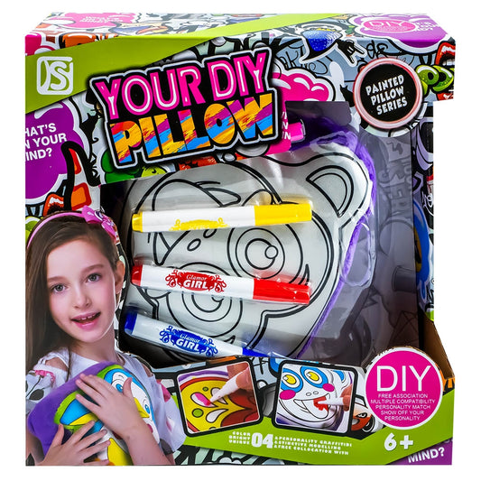 Set creativ, Perna de colorat + carioci