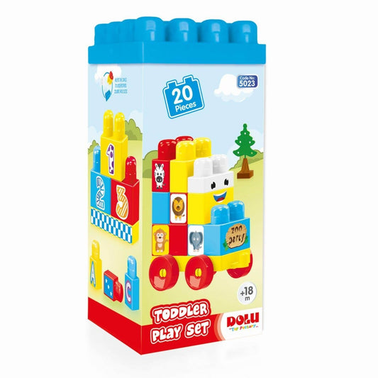 Set de constructie - 20 piese Atelieru' lui Mesterica | Jucarii, haine si incaltaminte pentru copii