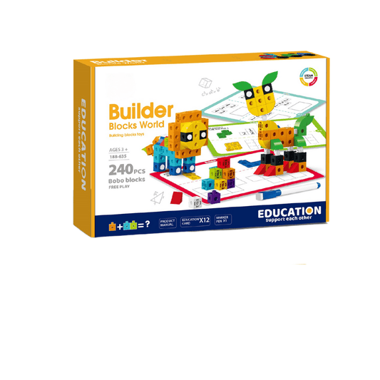Set de constructie STEAM - Invatam si ne distram (240 piese) Atelieru' lui Mesterica | Jucarii, haine si incaltaminte pentru copii