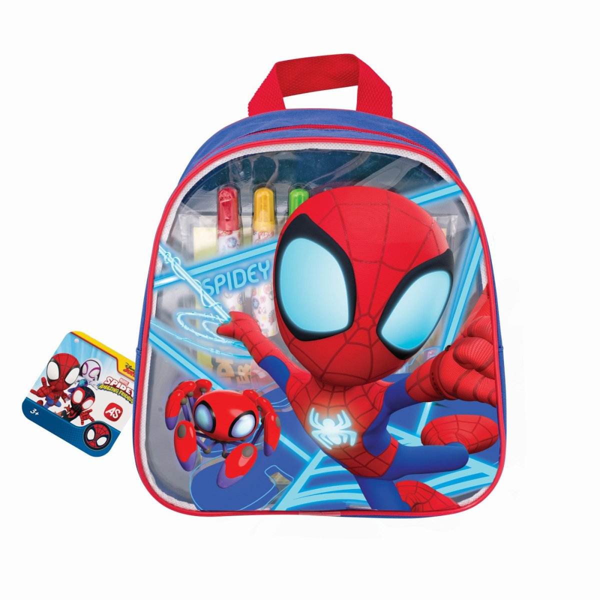 SET DE DESEN IN RUCSAC SPIDEY AND HIS AMAZING FRIENDS - Atelieru' lui Mesterica