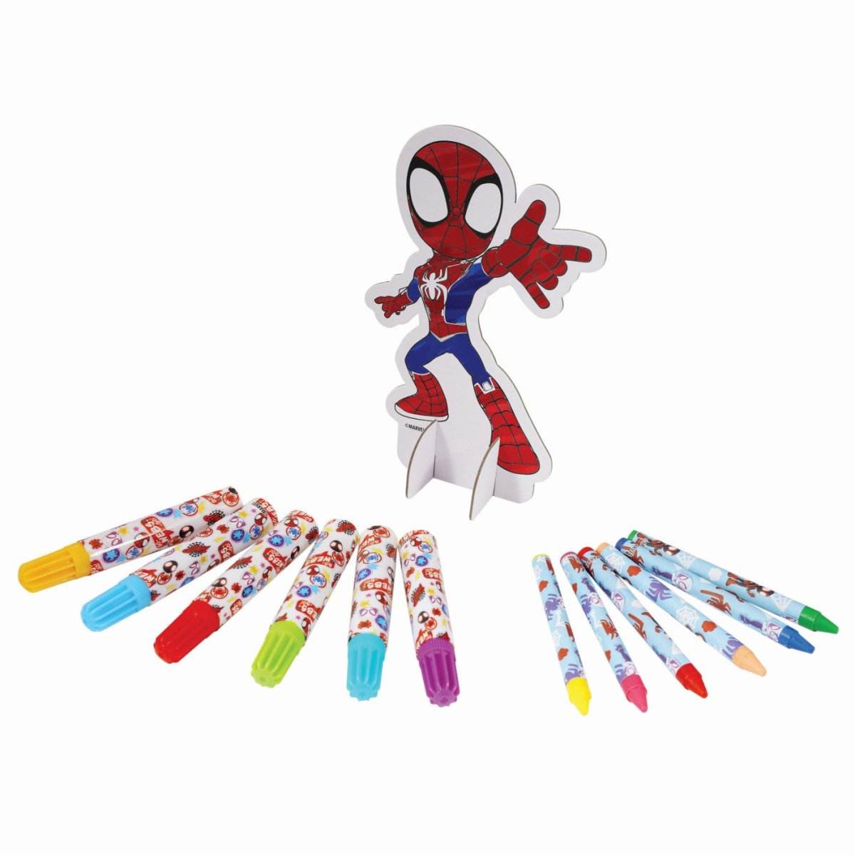 SET DE DESEN IN RUCSAC SPIDEY AND HIS AMAZING FRIENDS - Atelieru' lui Mesterica