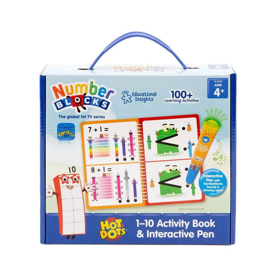 Set Hot Dots? - Numberblocks de la 1 la 10 - Atelieru' lui Mesterica