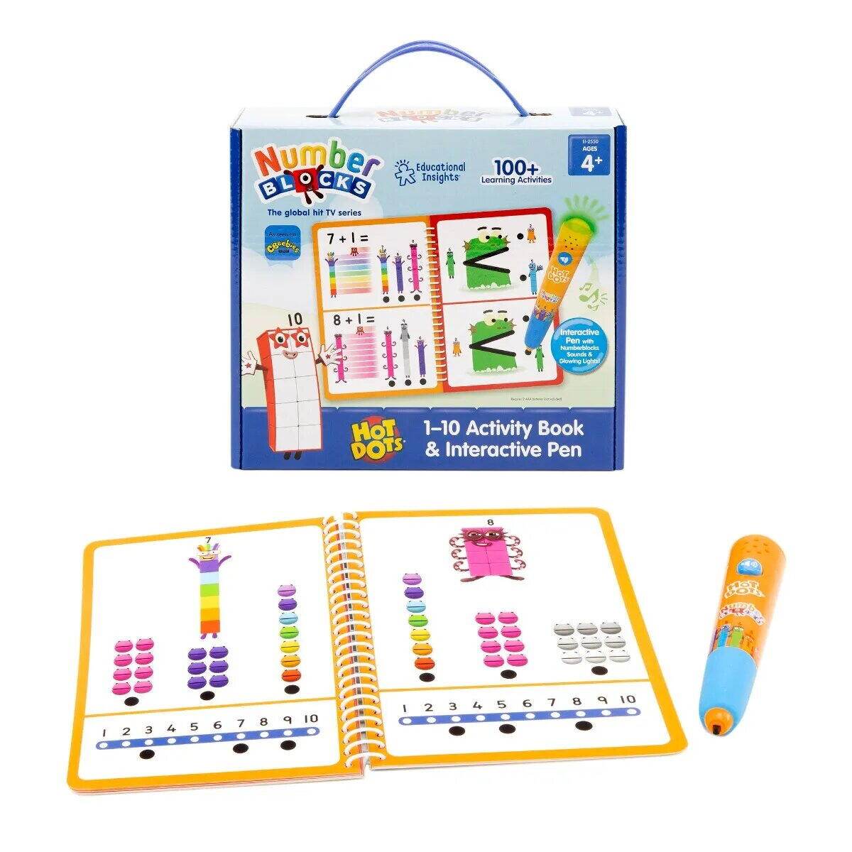 Set Hot Dots? - Numberblocks de la 1 la 10 Atelieru' lui Mesterica | Jucarii, haine si incaltaminte pentru copii