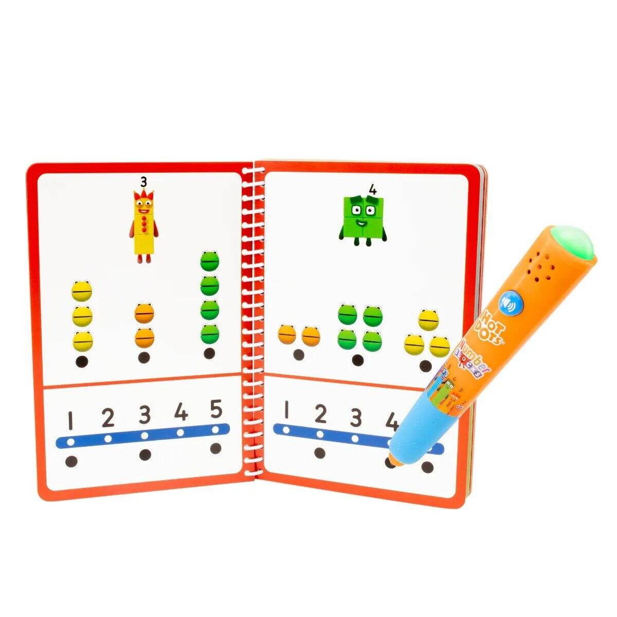 Set Hot Dots? - Numberblocks de la 1 la 10 Atelieru' lui Mesterica | Jucarii, haine si incaltaminte pentru copii