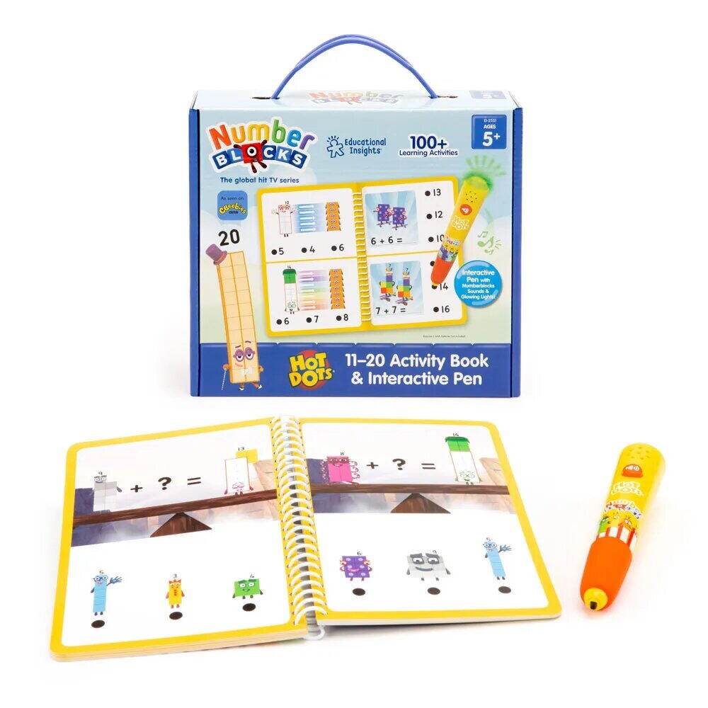 Set Hot Dots? - Numberblocks de la 11 la 20 Atelieru' lui Mesterica | Jucarii, haine si incaltaminte pentru copii