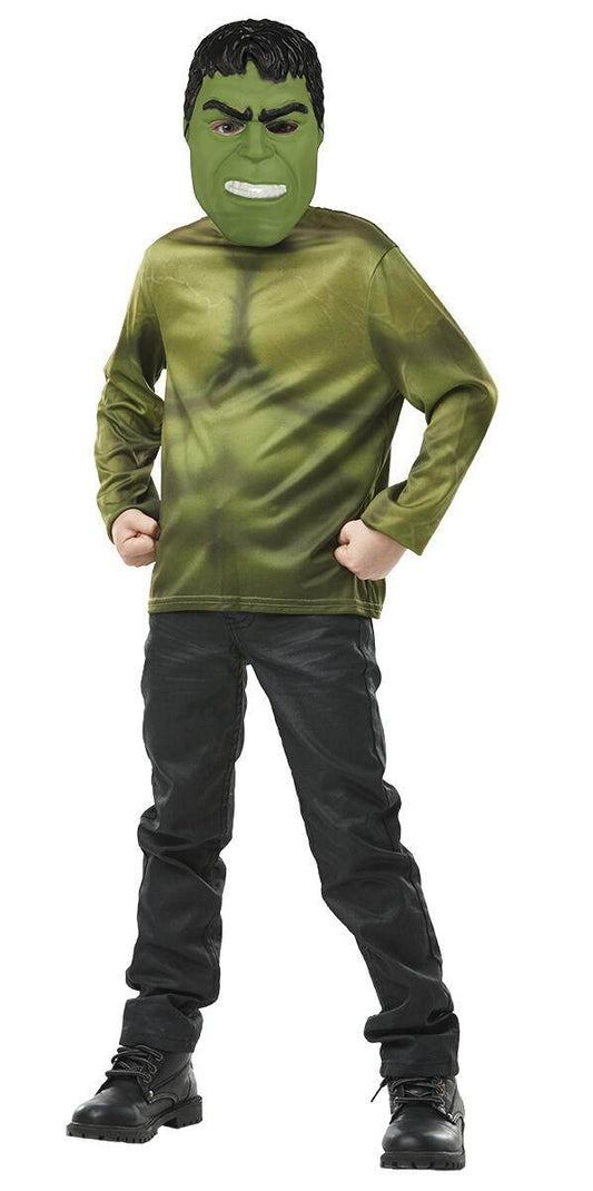 Set Hulk - Bluza & masca Atelieru' lui Mesterica | Jucarii, haine si incaltaminte pentru copii