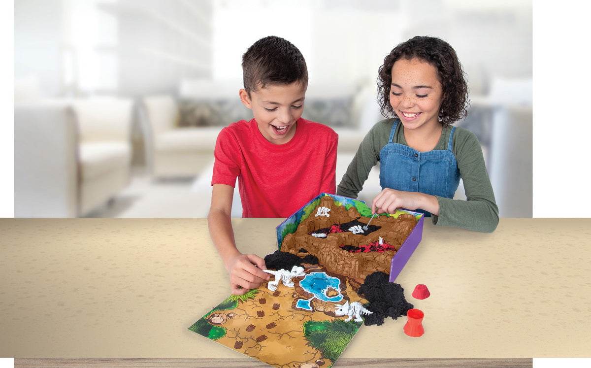 SET KINETIC SAND DINO SANTIERUL ARHEOLOGIC - Atelieru' lui Mesterica