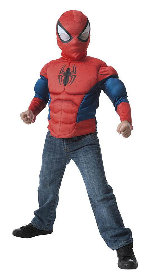 Set Spiderman - Bluza cu muschi & masca - Atelieru' lui Mesterica