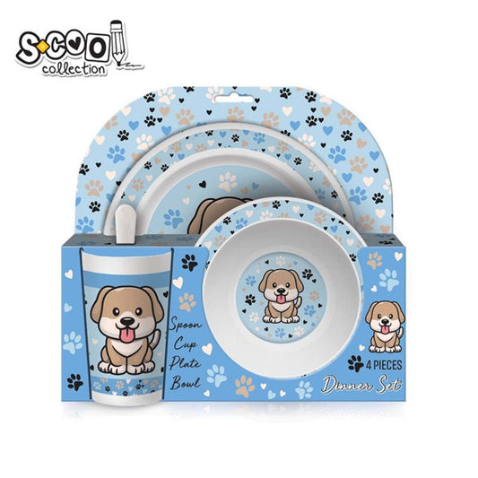 Set vesela + tacamuri, Dog - S - COOL Atelieru' lui Mesterica | Jucarii, haine si incaltaminte pentru copii