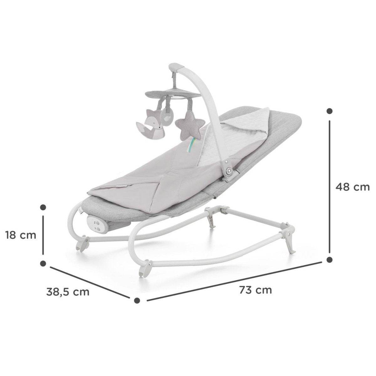 SEZLONG 3 IN 1, KINDERKRAFT FELIO 2, STONE GREY Atelieru' lui Mesterica | Jucarii, haine si incaltaminte pentru copii