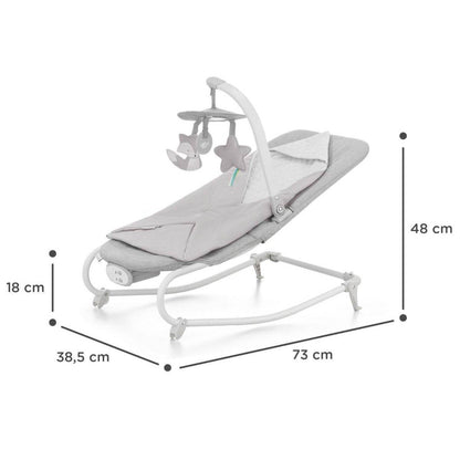 SEZLONG 3 IN 1, KINDERKRAFT FELIO 2, STONE GREY Atelieru' lui Mesterica | Jucarii, haine si incaltaminte pentru copii