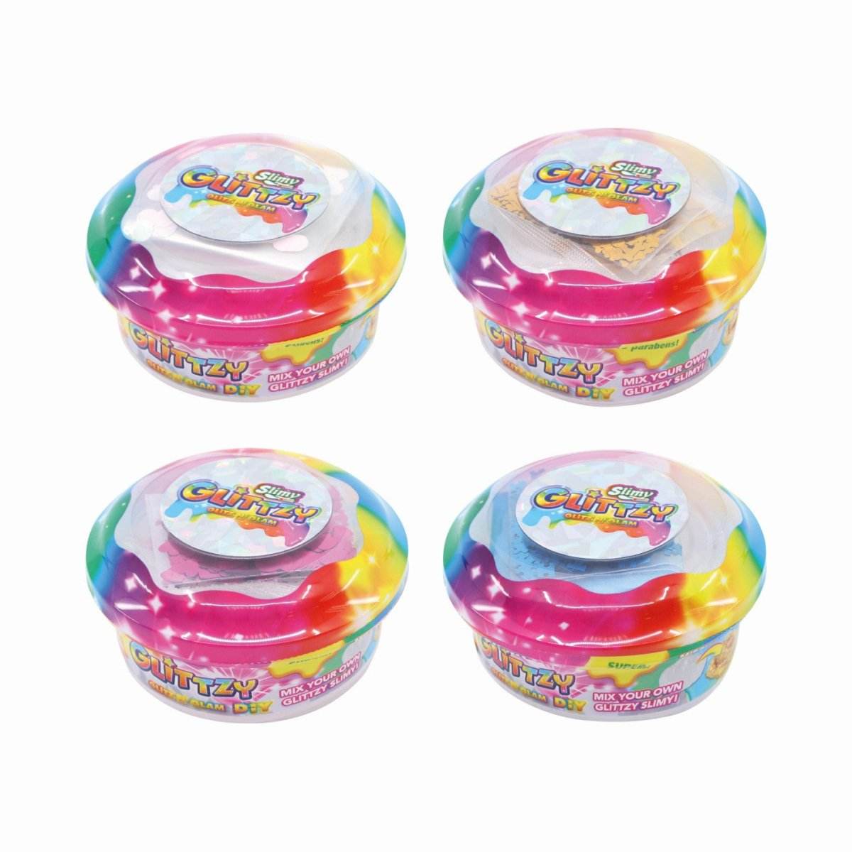 SLIME SLIMY AS GLITZY DIY 120G - Atelieru' lui Mesterica