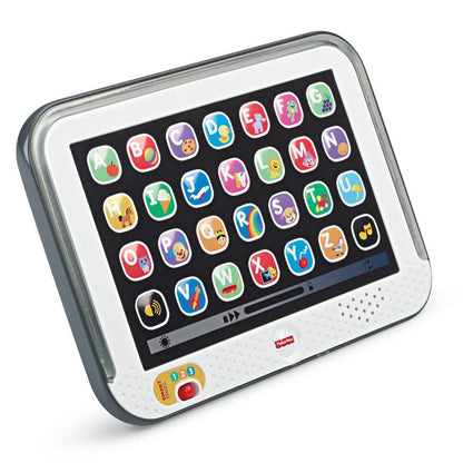 TABLETA EDUCATIVA CU 3 NIVELURI DE DEZVOLTARE LIMBA ROMANA FISHER PRICE - Atelieru' lui Mesterica