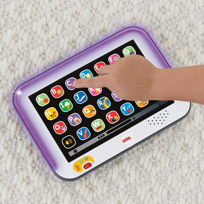 TABLETA EDUCATIVA CU 3 NIVELURI DE DEZVOLTARE LIMBA ROMANA FISHER PRICE - Atelieru' lui Mesterica