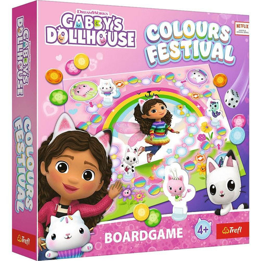 TREFL GABBYS DOLLHOUSE JOC FESTIVALUL CULORILE - Atelieru' lui Mesterica