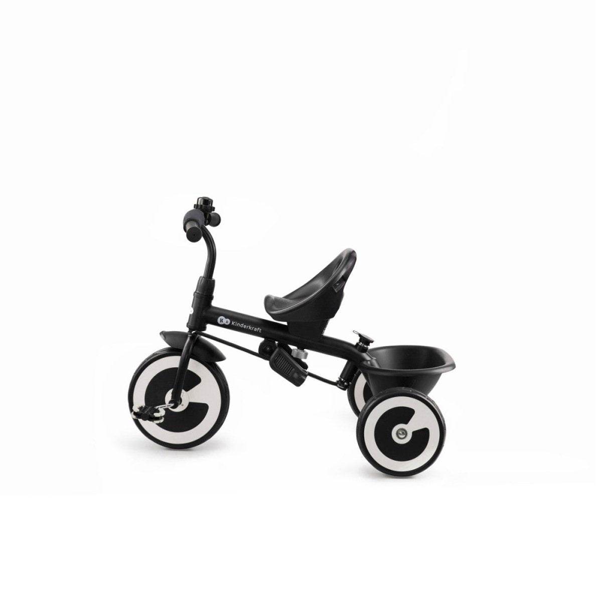 TRICICLETA COPII KINDERKRAFT ASTON, MALACHITE GREY Atelieru' lui Mesterica | Jucarii, haine si incaltaminte pentru copii