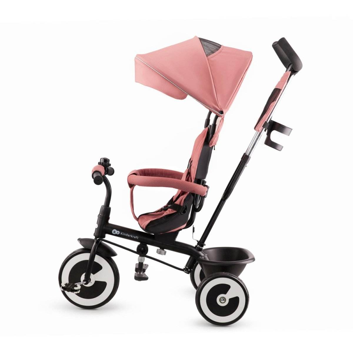 TRICICLETA COPII KINDERKRAFT ASTON, ROSE PINK Atelieru' lui Mesterica | Jucarii, haine si incaltaminte pentru copii