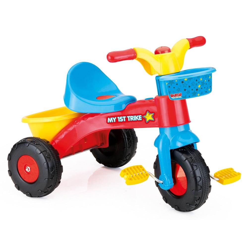 Tricicleta My First Trike color, 50x64x46cm - Dolu - Atelieru' lui Mesterica