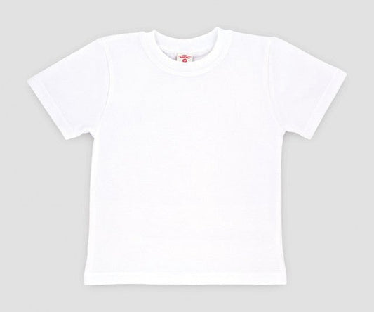 Tricou alb din bumbac pentru copii Atelieru' lui Mesterica | Jucarii, haine si incaltaminte pentru copii