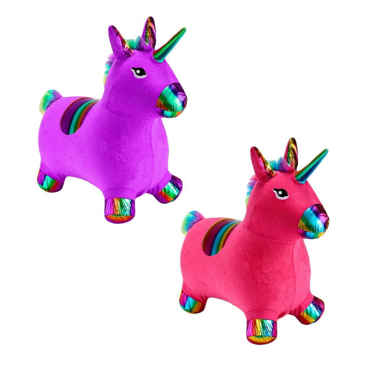Unicorn din cauciuc, gonflabil, plusat Atelieru' lui Mesterica | Jucarii, haine si incaltaminte pentru copii
