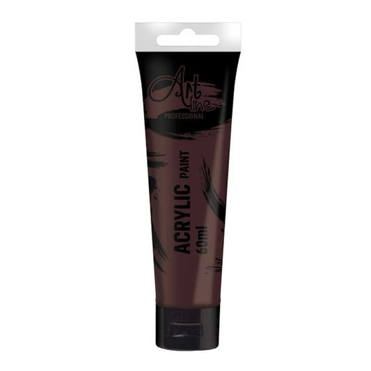 Vopsea acrilica Art, 60 ml, 6buc/set, RED PERMANENT  - ARTLINE
