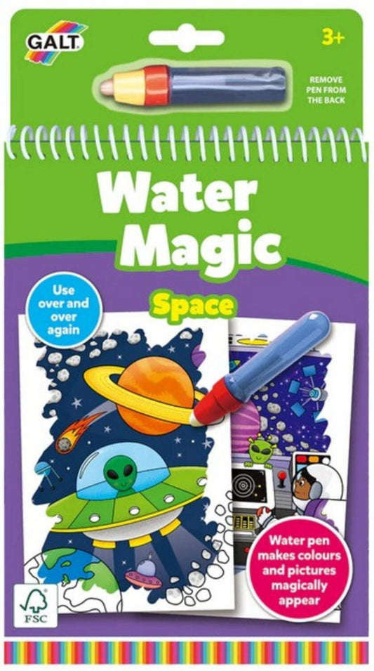 Water magic: Carte de colorat Spatiul cosmic Atelieru' lui Mesterica | Jucarii, haine si incaltaminte pentru copii
